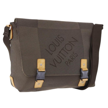 LOUIS VUITTON Damier Geant Roux Shoulder Bag Tail M93077 LV Auth ep15689
