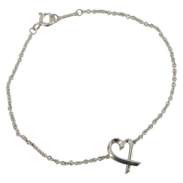 TIFFANY&Co. Loving Heart Bracelet Ag925 Silver Auth am12320M