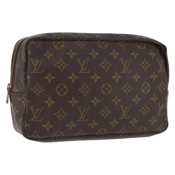 LOUIS VUITTON Monogram Trousse Toilette 28 Clutch Bag M47522 LV Auth 196383