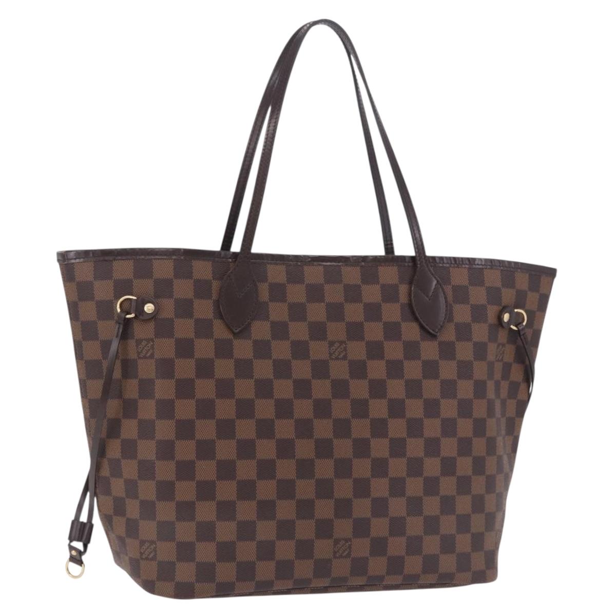 Louis Vuitton Damier Ebene Neverfull MM Tote Bag (Grade BC)