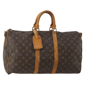 Louis Vuitton Monogram Keepall Bandouliere 45 Boston Bag (Grade C)