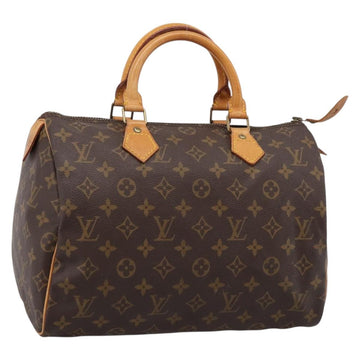 Louis Vuitton Monogram Speedy 30 Handbag (Grade C)