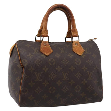 LOUIS VUITTON Monogram Speedy 25 Hand Bag M41528 LV Auth 198256