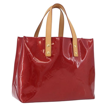LOUIS VUITTON Monogram Vernis Reade PM Bag Pomme D'amour M91990 LV Auth ep15684V
