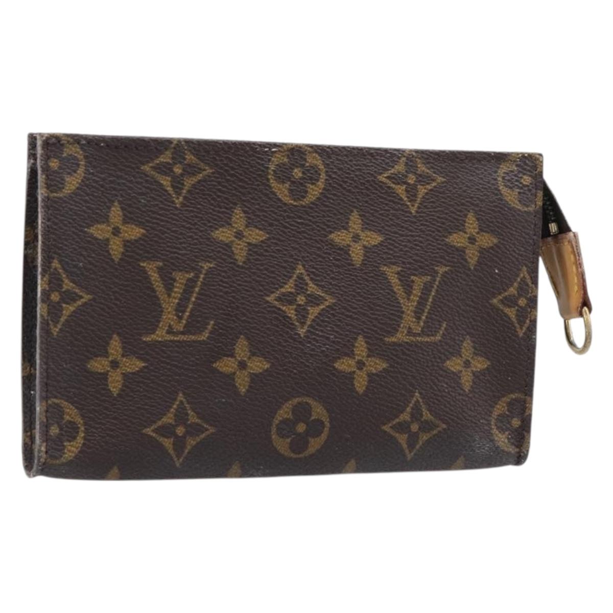 Louis Vuitton Monogram Bucket PM Accessory Pouch (Grade D)