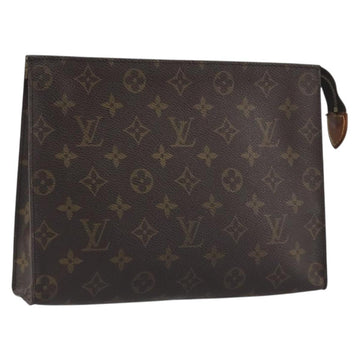 LOUIS VUITTON Monogram Poche Toilette 26 Pouch M47542 LV Auth ka5800