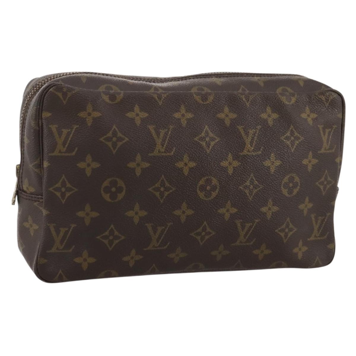Louis Vuitton Monogram Trousse Toilette 28 Clutch Bag (Grade C)