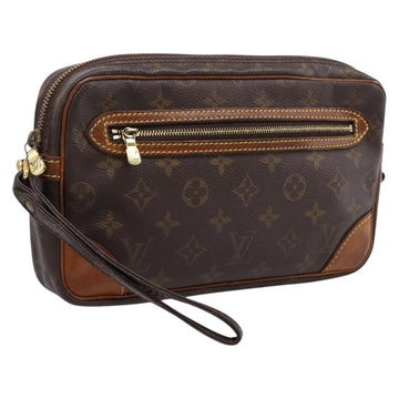 Louis Vuitton Monogram Marly Dragonne GM Clutch Bag (Grade C)