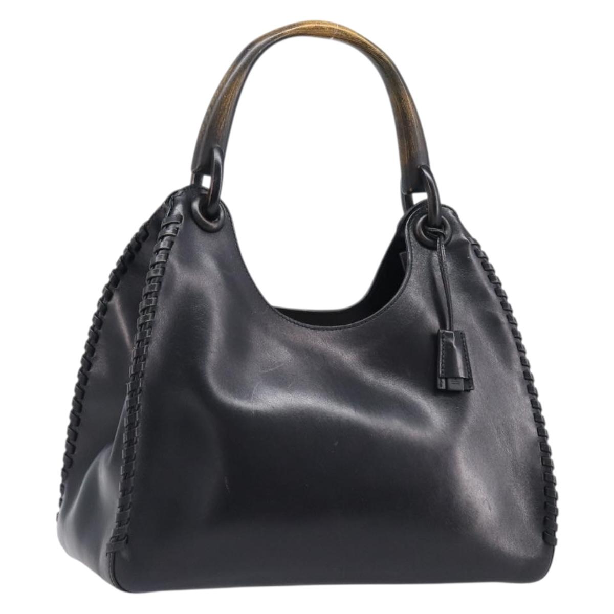 Gucci Shoulder Bag Leather Black