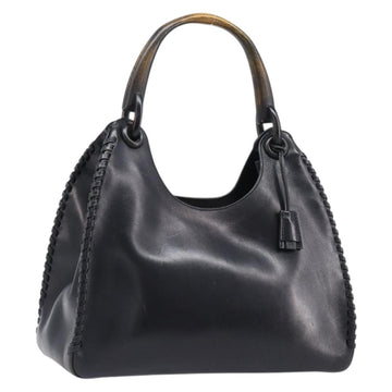 Gucci Shoulder Bag Leather Black