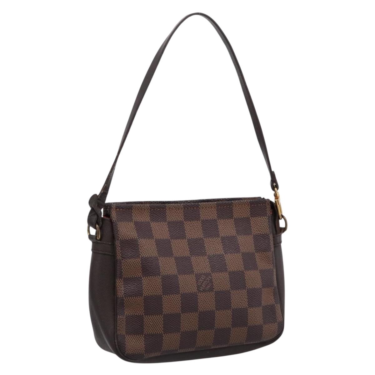 Louis Vuitton Damier Ebene Trousse Makeup Pouch (Grade BC)