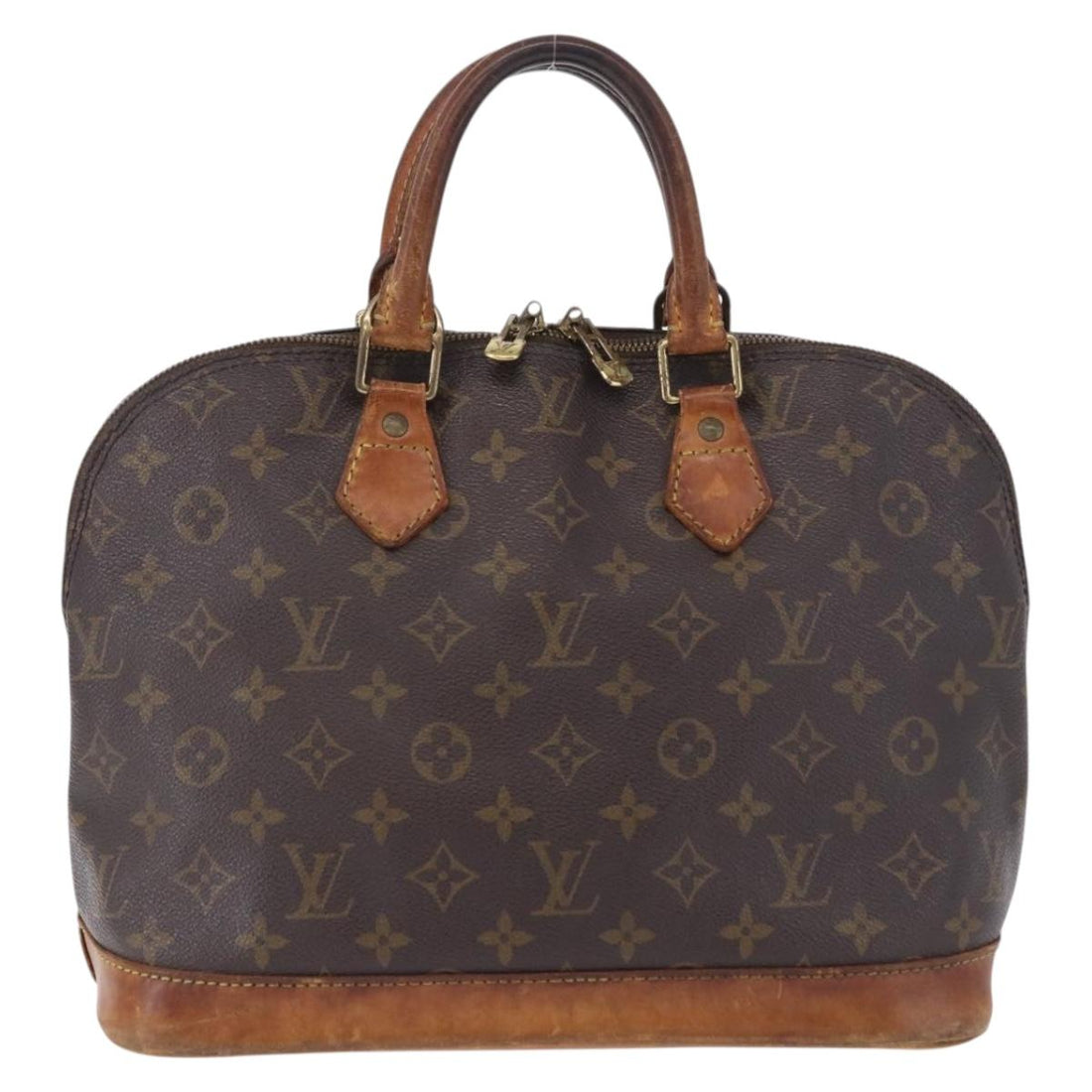LOUIS VUITTON Monogram Alma Hand Bag M51130 LV Auth 198346