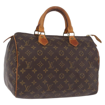 LOUIS VUITTON Monogram Speedy 30 Hand Bag M41526 LV Auth ka5758A