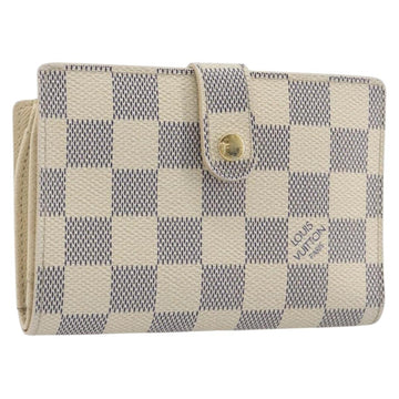 LOUIS VUITTON Damier Azur Portefeuille Viennois Wallet N61676 LV Auth am12345V