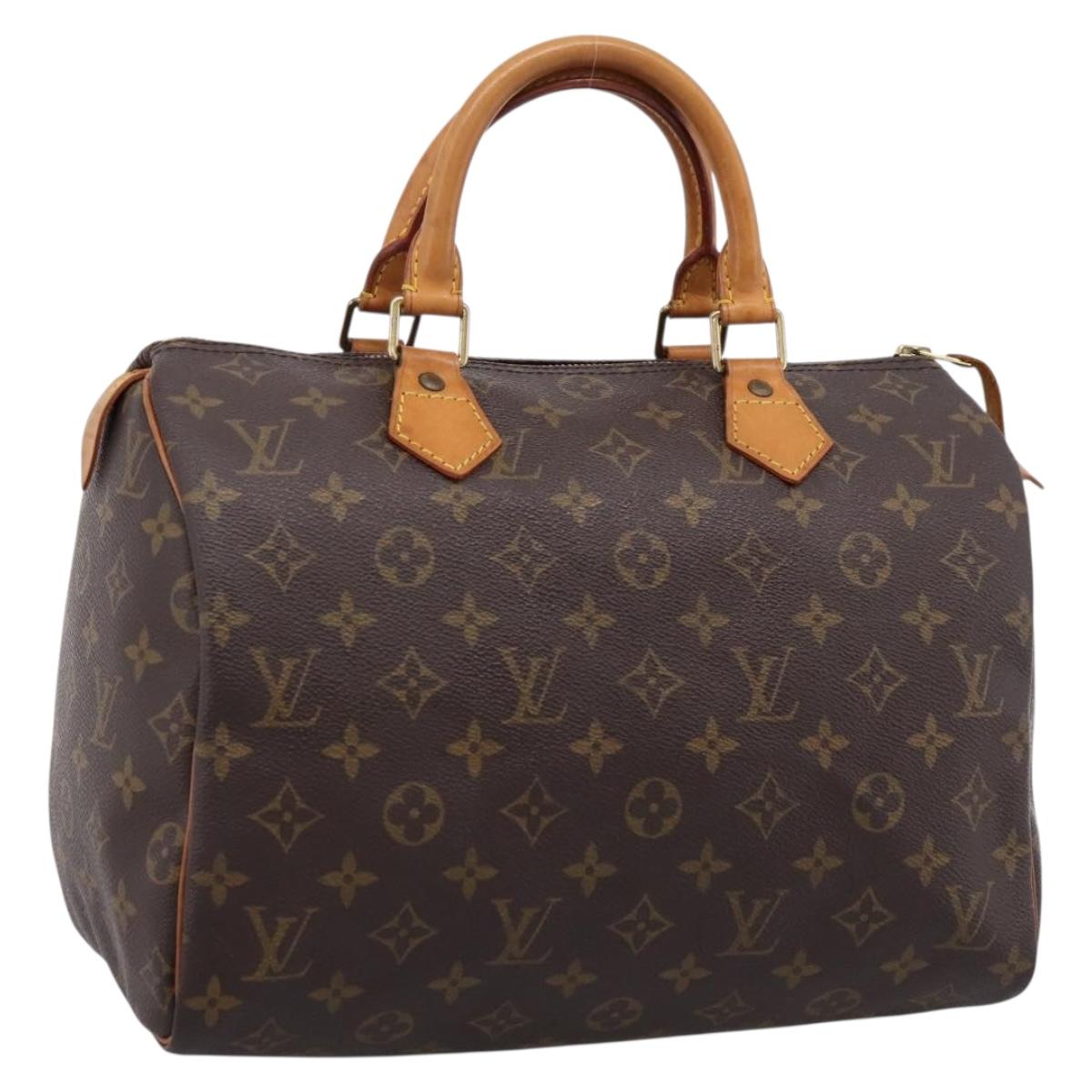 Louis Vuitton Monogram Speedy 30 Handbag (Grade B)