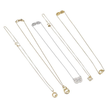 Givenchy Necklace metal 5 Set Silver Gold