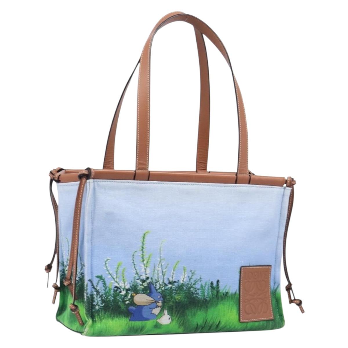 Loewe x Ghibli My Neighbor Totoro Cushion Tote Bag