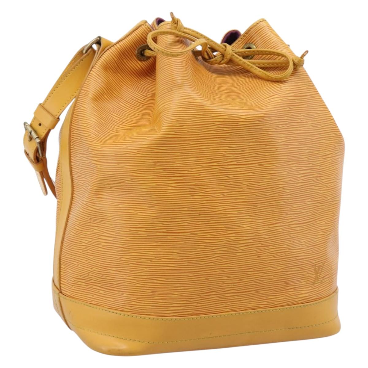 Louis Vuitton Epi Noe Shoulder Bag Tassili Yellow (Grade BC)