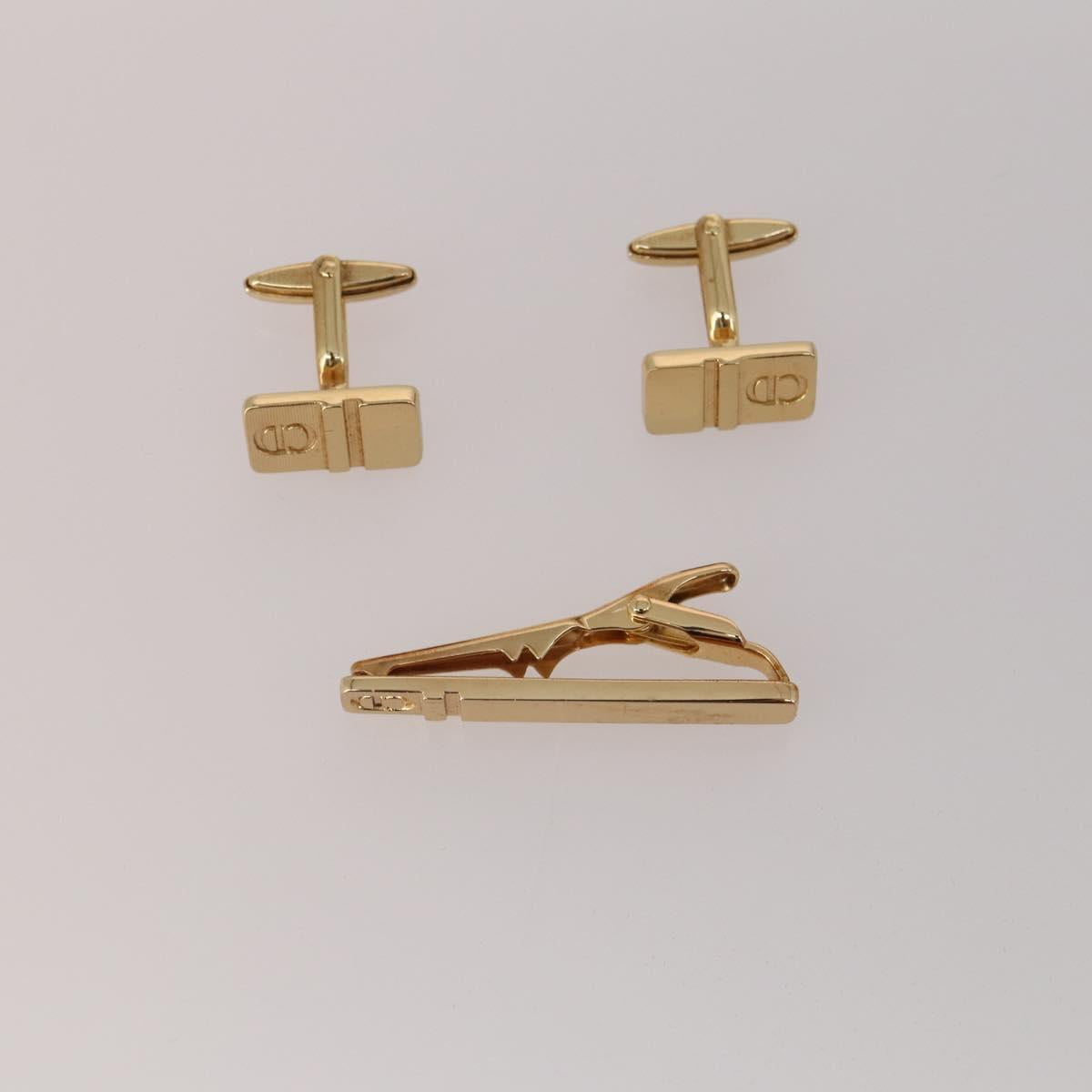 Burberrys Christian Dior Celine  Saint Laurent Cuffs 10 Set Gold Auth BA14532