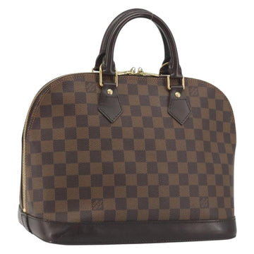 LOUIS VUITTON Damier Ebene Alma Hand Bag N51131 LV Auth 197507A