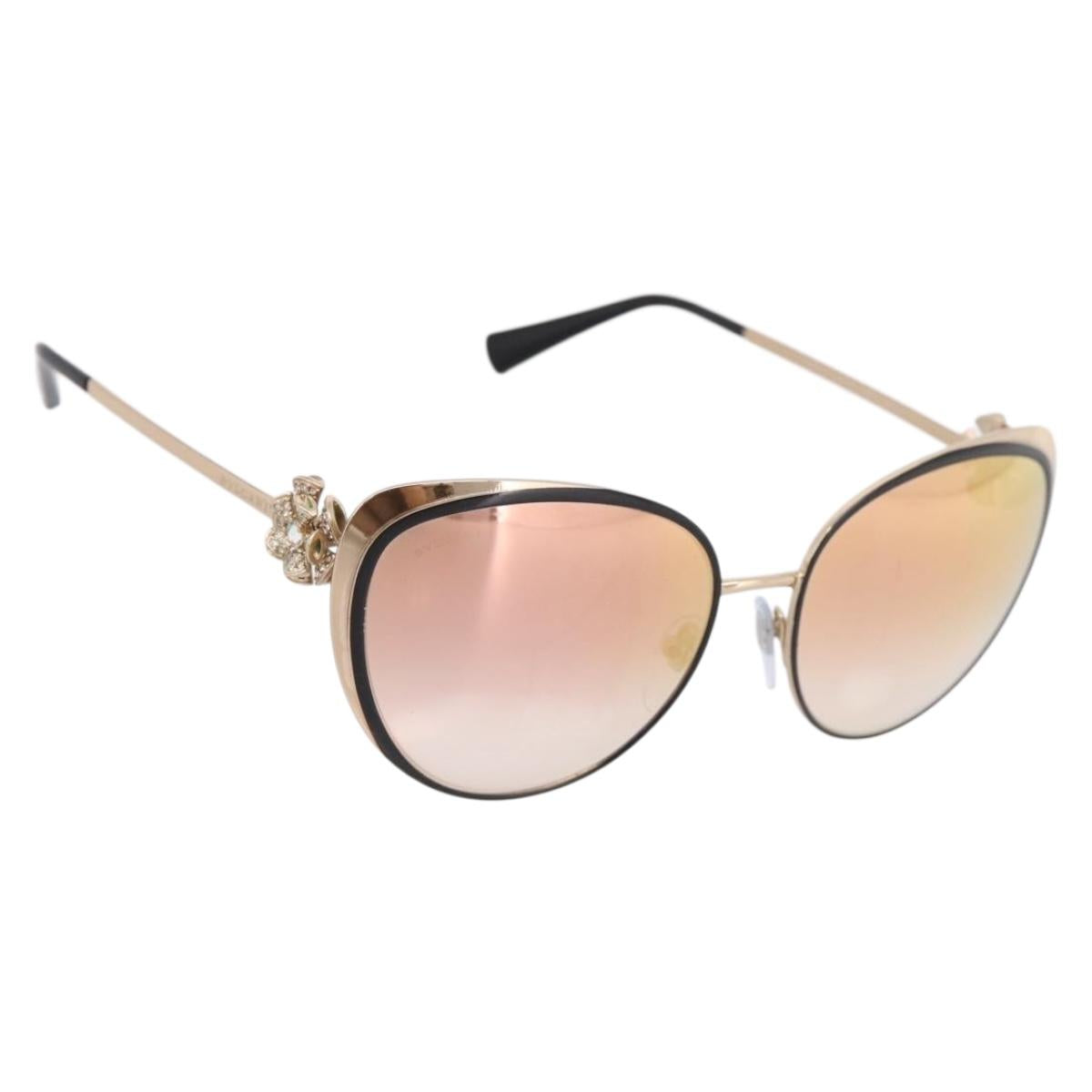 Bvlgari Sunglasses Metal Gold Black