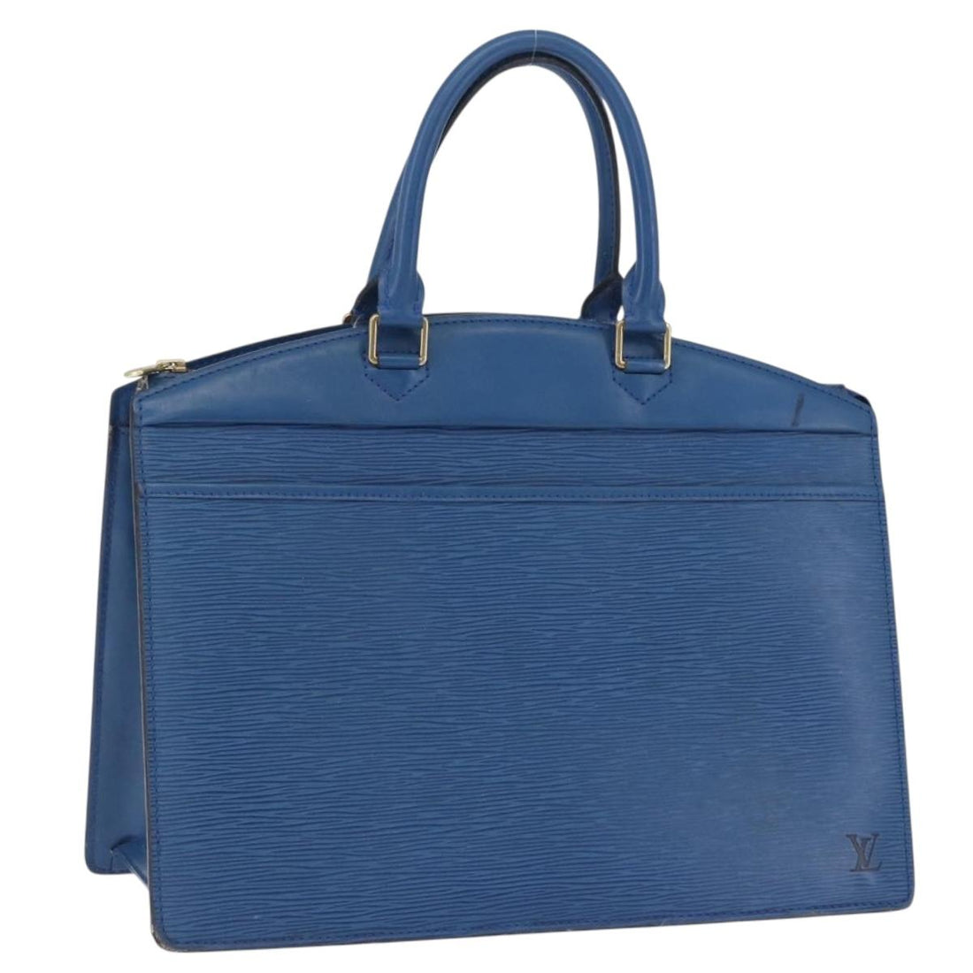 LOUIS VUITTON Epi Riviera Hand Bag Blue M48185 LV Auth BA14825