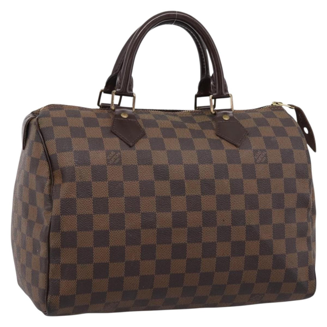 LOUIS VUITTON Damier Azur Speedy 30 Hand Bag N41533 LV Auth ka5727A