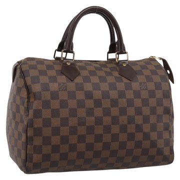 LOUIS VUITTON Damier Azur Speedy 30 Hand Bag N41533 LV Auth ka5727A