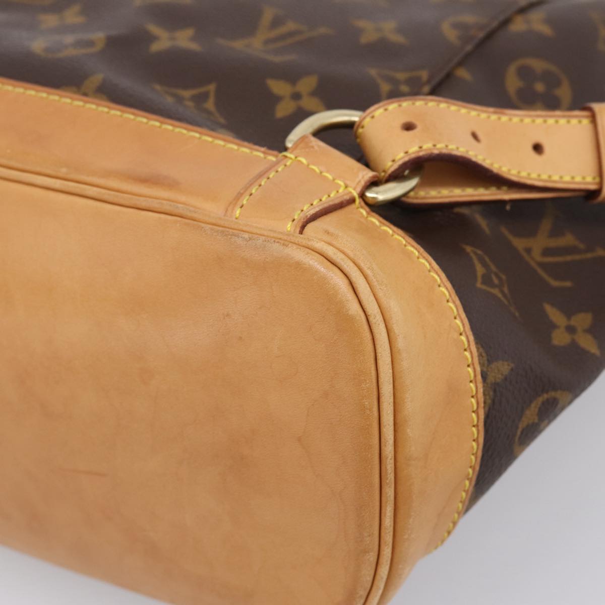 LOUIS VUITTON Monogram Montsouris MM Backpack M51136 LV Auth 198499