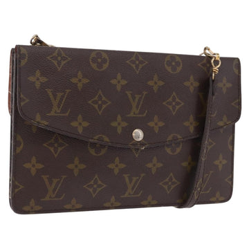 Louis Vuitton Monogram Double Rabat Shoulder Bag
