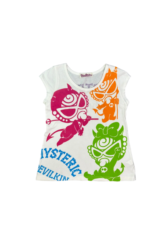 Hysteric Glamour Devilkin Graphic Short Sleeve T-Shirt