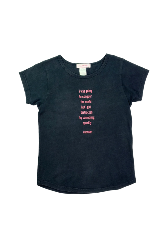 Jill Stuart Women's Black T-shirt