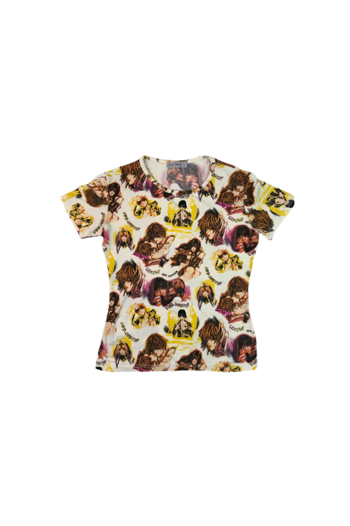 Cop Copine Paris Anime Printed T-Shirt