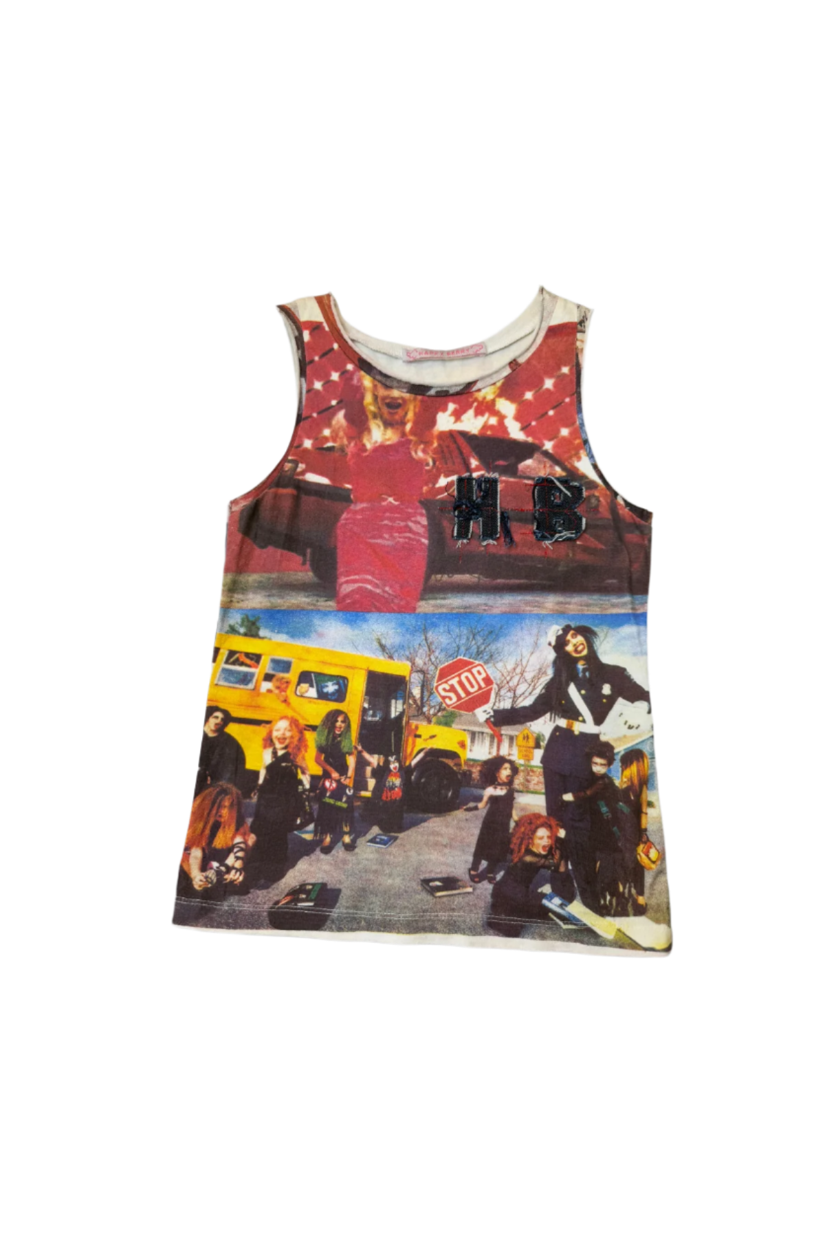 Happy Berry Graphic Design Tank Top