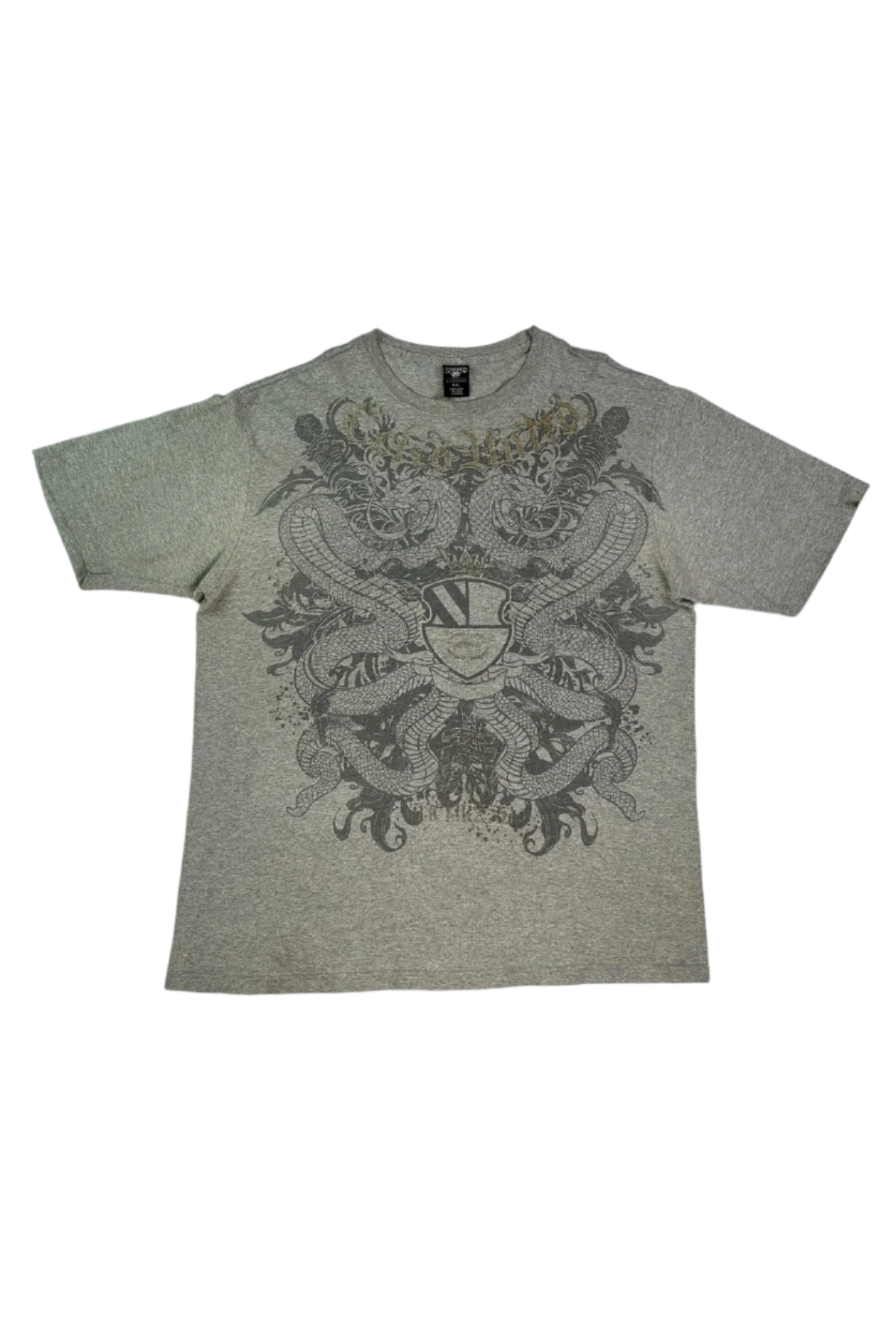 Ecko Unltd. MMA Men's Oversize Crew Neck Graphic T-Shirt