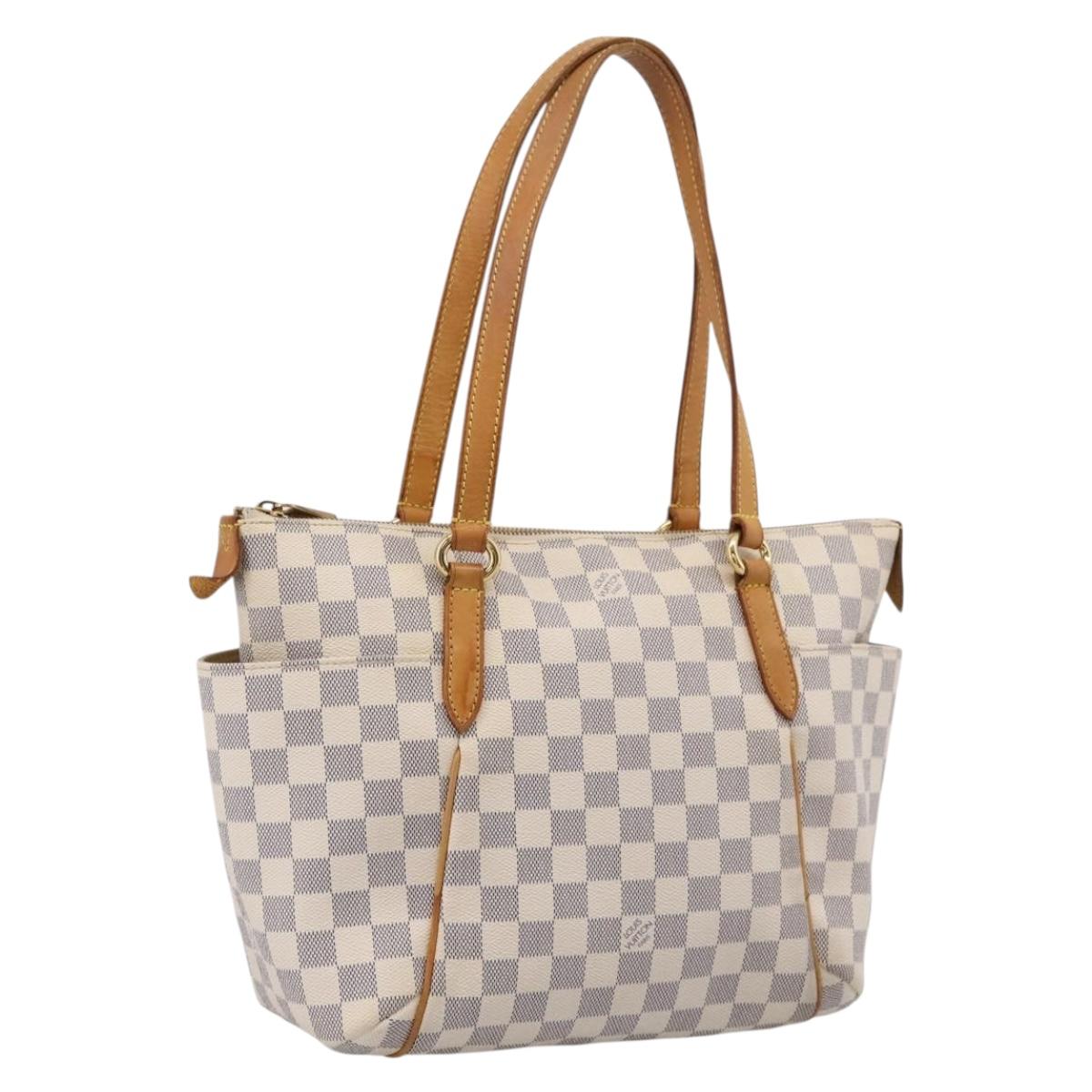 Louis Vuitton Damier Azur Totally PM Tote Bag (Grade C)