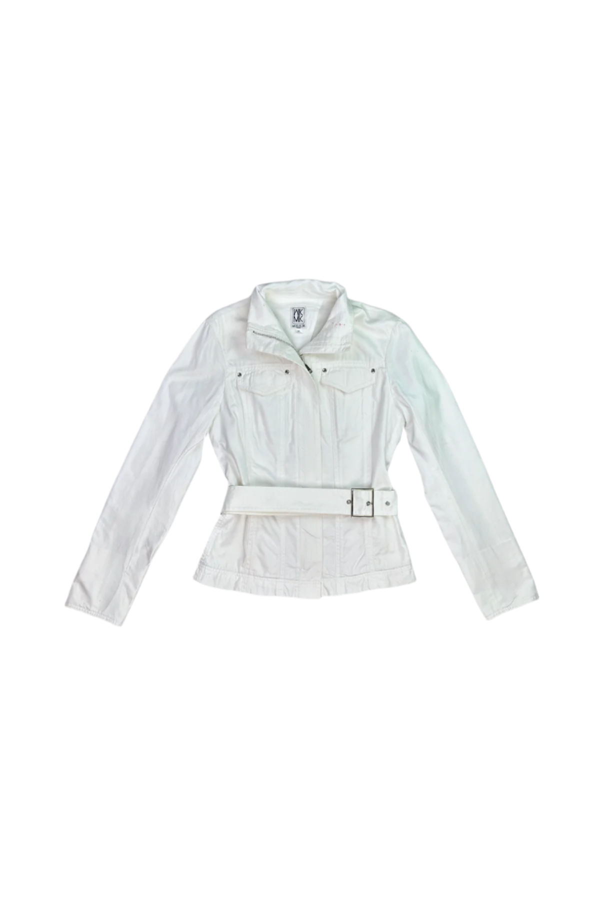 Michel Klein White Denim Jacket