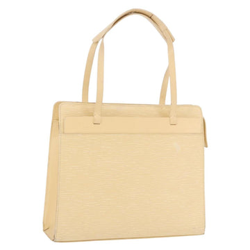 LOUIS VUITTON Epi Croisette PM Tote Bag Vanilla M5249A LV Auth ka5787