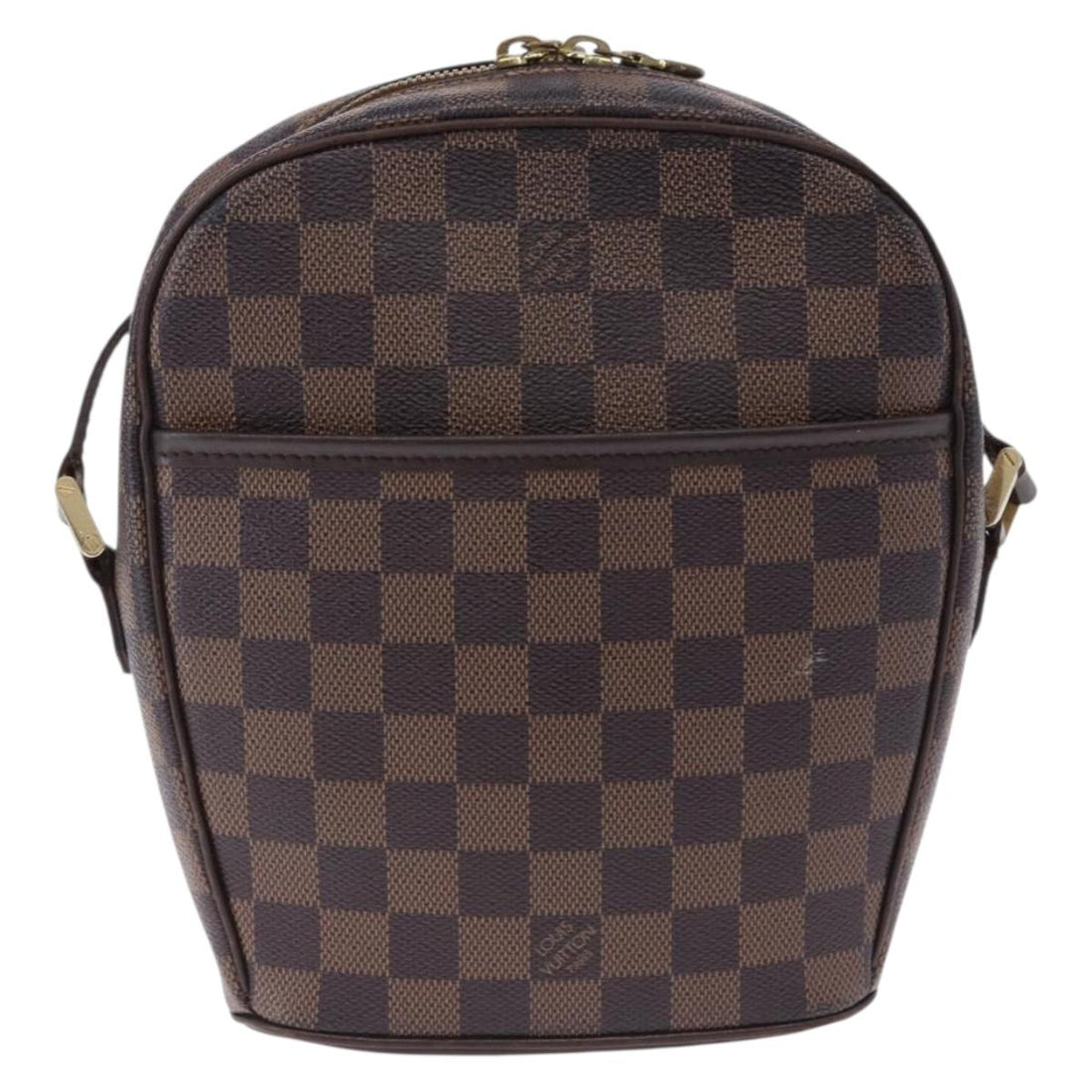LOUIS VUITTON Damier Ebene Ipanema PM Shoulder Bag N51294 LV Auth ka5748