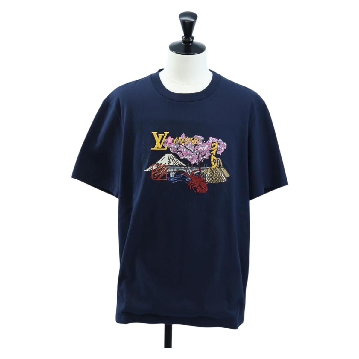 Louis Vuitton x NIGO Pharrell Williams T-shirt Navy