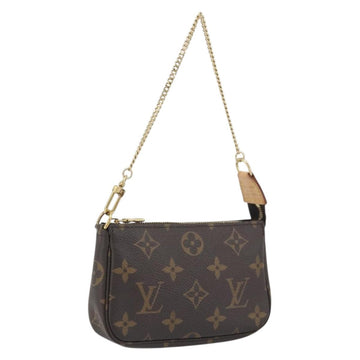 LOUIS VUITTON Monogram Mini Pochette Accessoires Pouch M58009 LV Auth BA14907V