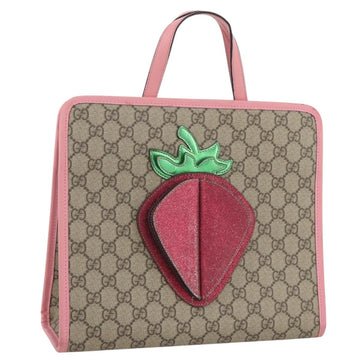 Gucci GG Supreme Children's Handbag PVC Beige