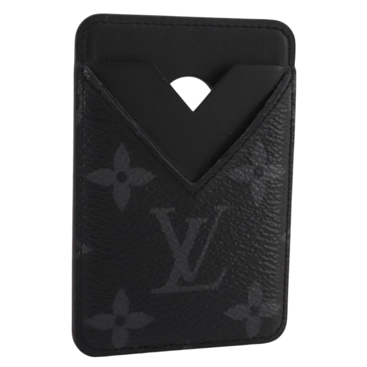 Louis Vuitton Monogram Eclipse Porte Cartes Magnet Card Case