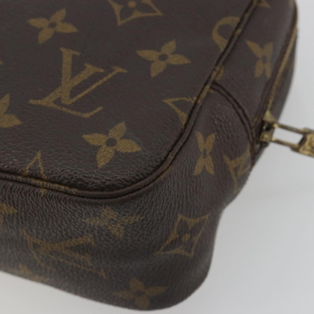 LOUIS VUITTON Monogram Trousse Toilette 28 Clutch Bag M47522 LV Auth 197503