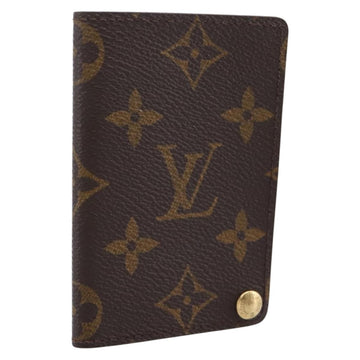 LOUIS VUITTON Monogram Porto Cartes Crdit Pression Card Case M60937 Auth BA15240