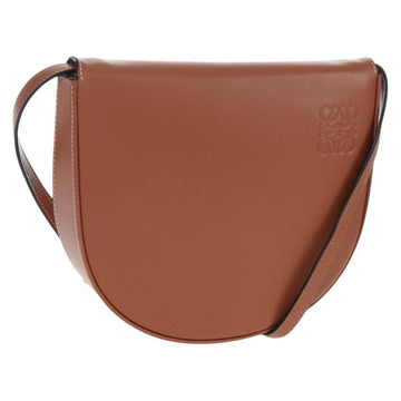 Chloé Shoulder Bag Leather Brown Silver