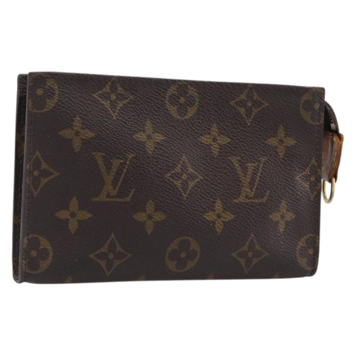 Louis Vuitton Monogram Bucket PM Accessory Pouch (Grade CD)