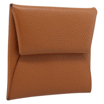 Hermès Bastia Coin Purse Leather Brown