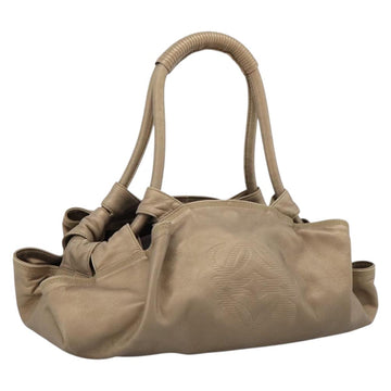 Loewe Nappa Aire Anagram Handbag Leather Gold