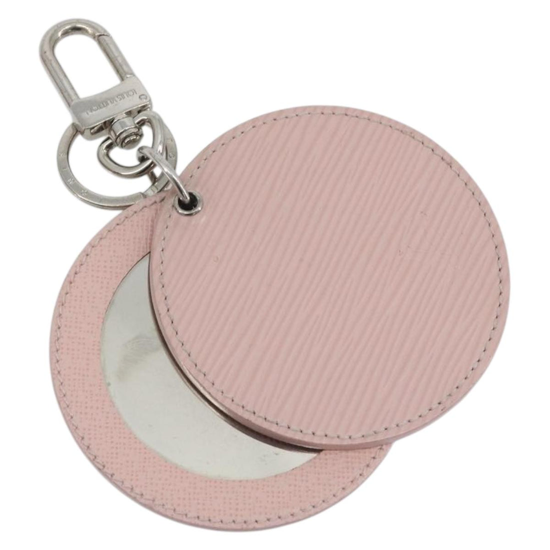 LOUIS VUITTON Epi Mirror Charm Rose Valerine M68004 LV Auth BA14913